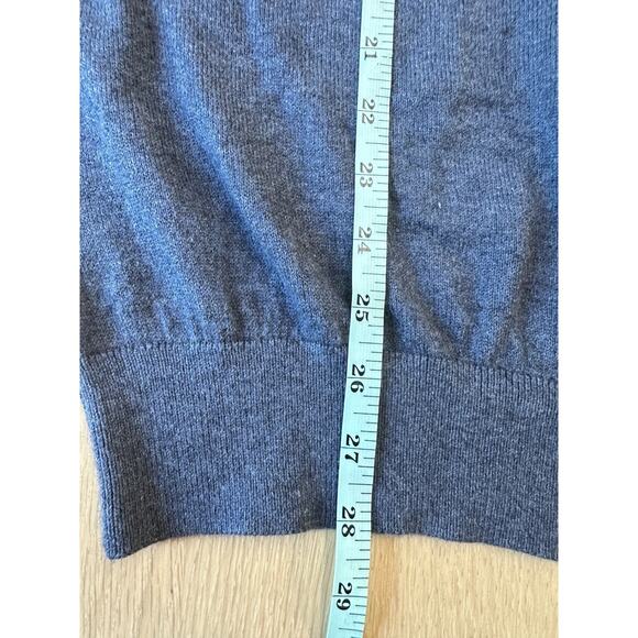 LL Bean Mens Cashmere Cotton Blend Soft Knit V-Neck Sweater Sz XL 2111 - Picture 5 of 6